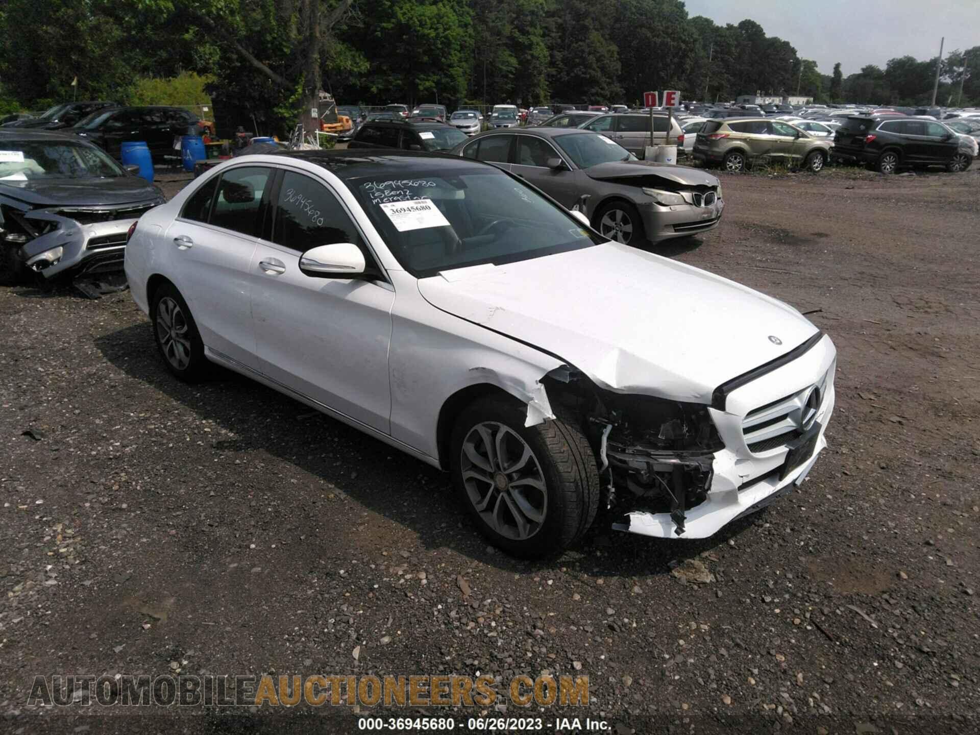55SWF4KB3FU075668 MERCEDES-BENZ C-CLASS 2015