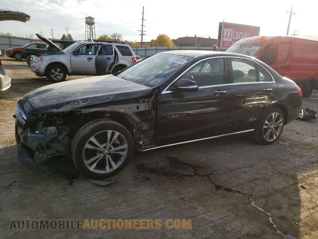 55SWF4KB3FU077856 MERCEDES-BENZ C-CLASS 2015
