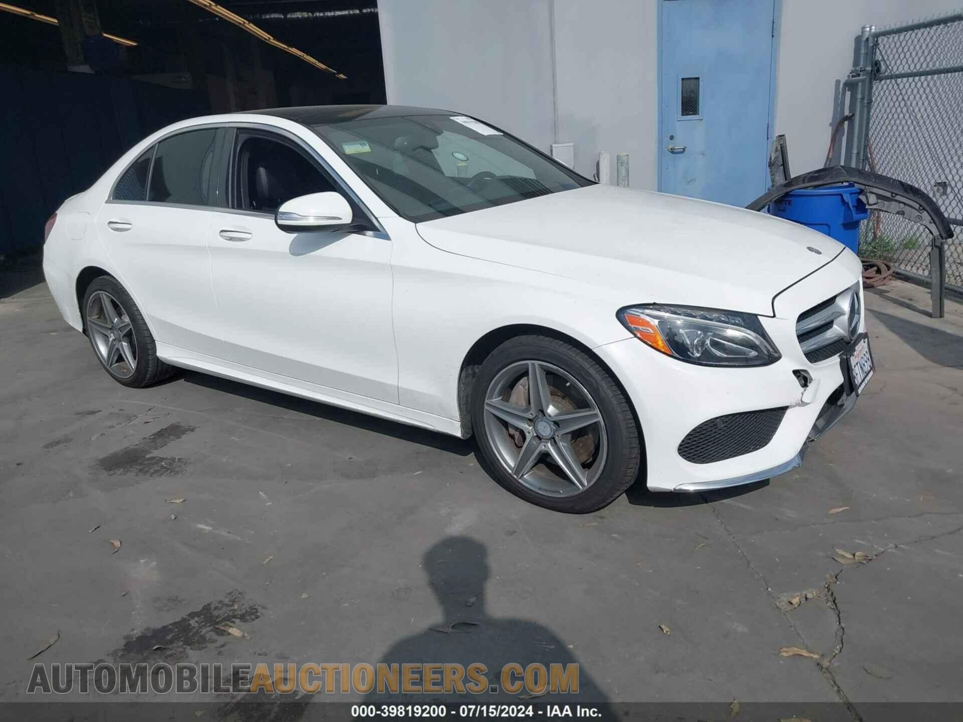 55SWF4KB3FU078506 MERCEDES-BENZ C 300 2015