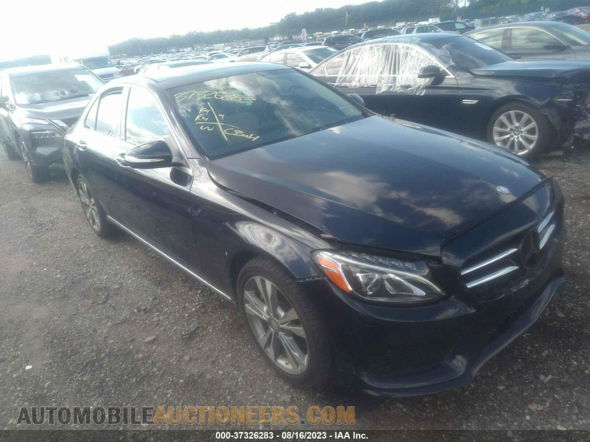 55SWF4KB3FU079204 MERCEDES-BENZ C-CLASS 2015