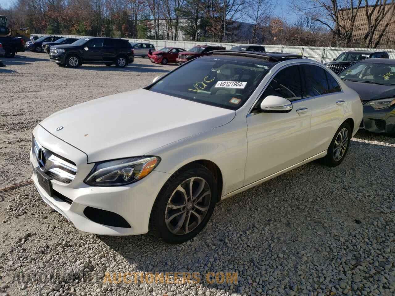 55SWF4KB3FU085343 MERCEDES-BENZ C-CLASS 2015