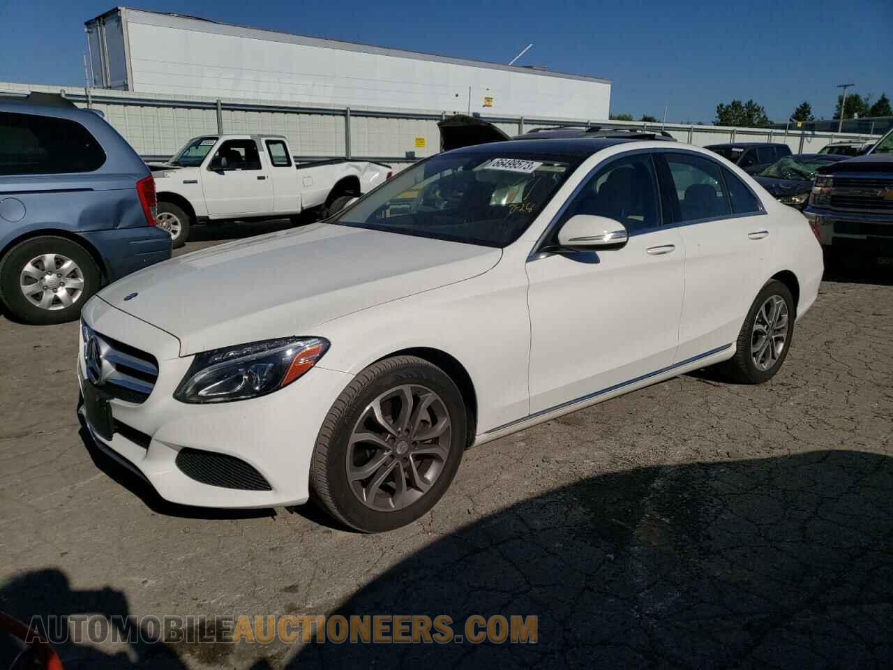 55SWF4KB3FU087660 MERCEDES-BENZ C-CLASS 2015