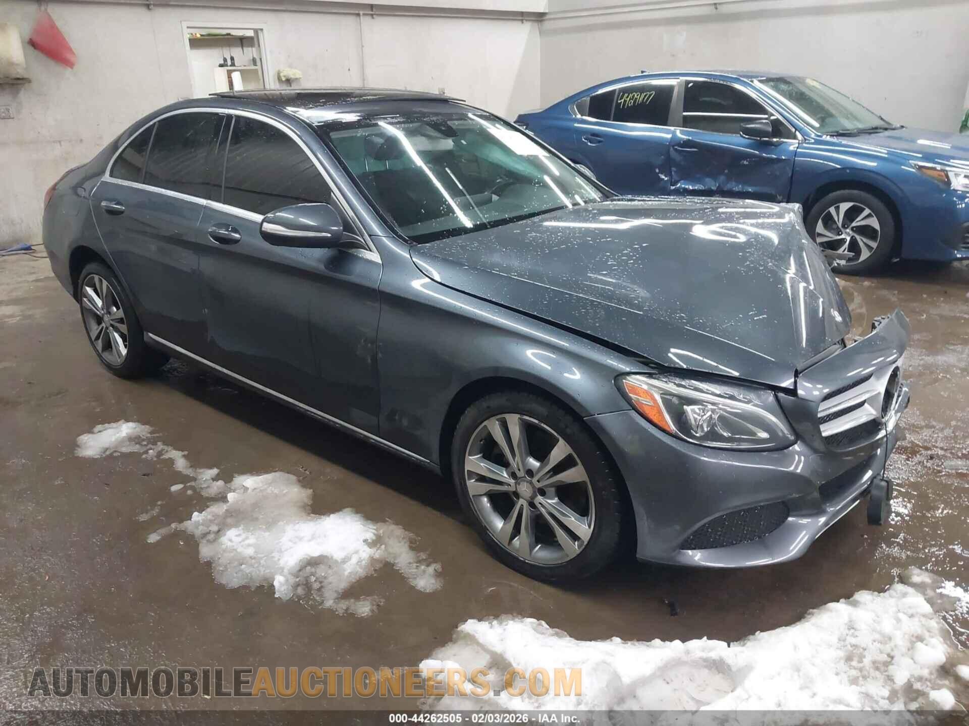 55SWF4KB3FU091496 MERCEDES-BENZ C-CLASS 2015