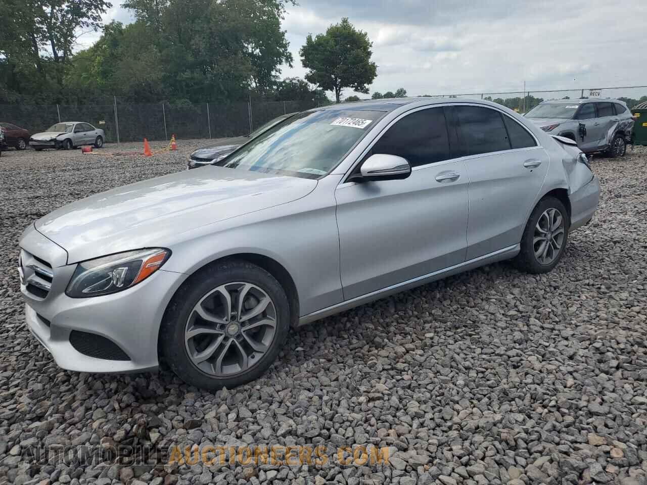 55SWF4KB3GU107598 MERCEDES-BENZ C-CLASS 2016