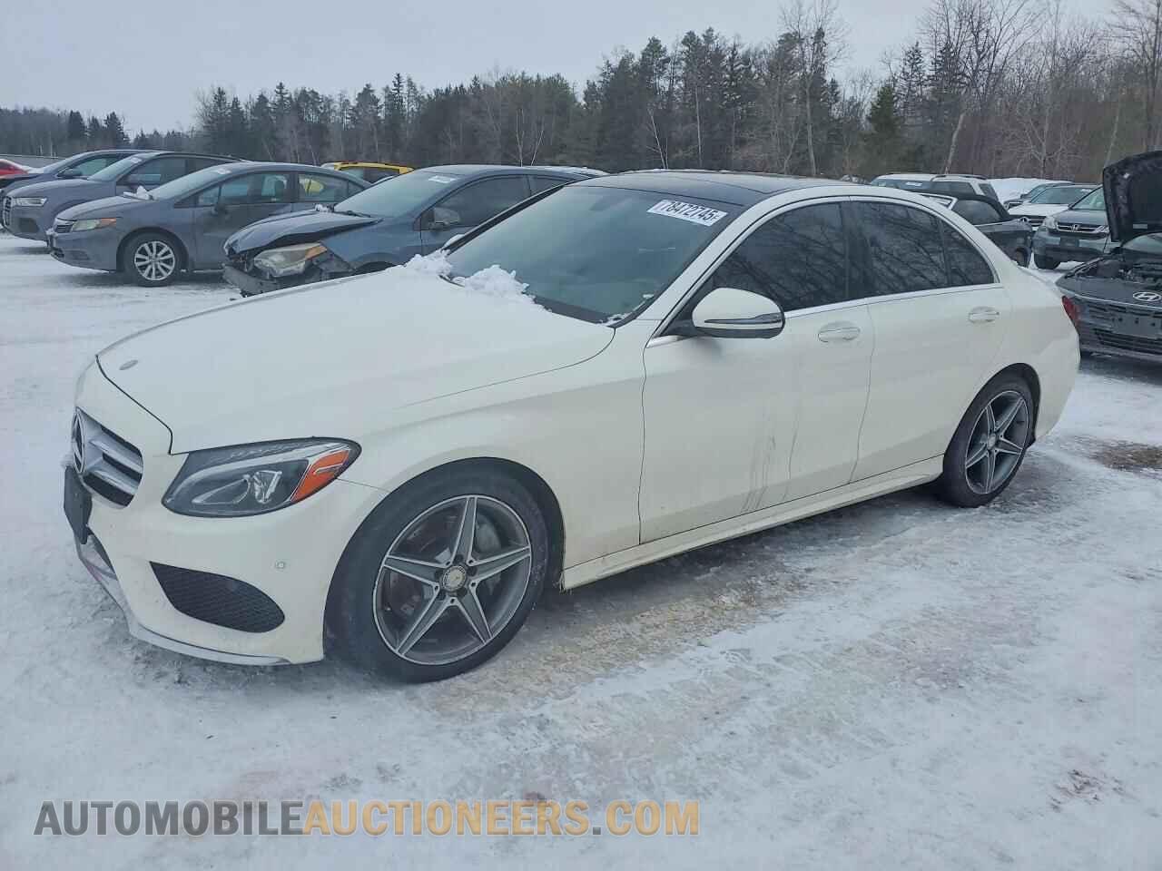 55SWF4KB3GU108976 MERCEDES-BENZ C-CLASS 2016