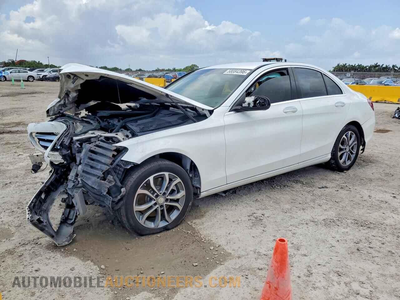 55SWF4KB3GU111683 MERCEDES-BENZ C-CLASS 2016