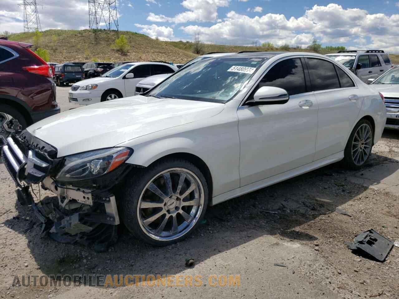 55SWF4KB3GU138981 MERCEDES-BENZ C-CLASS 2016