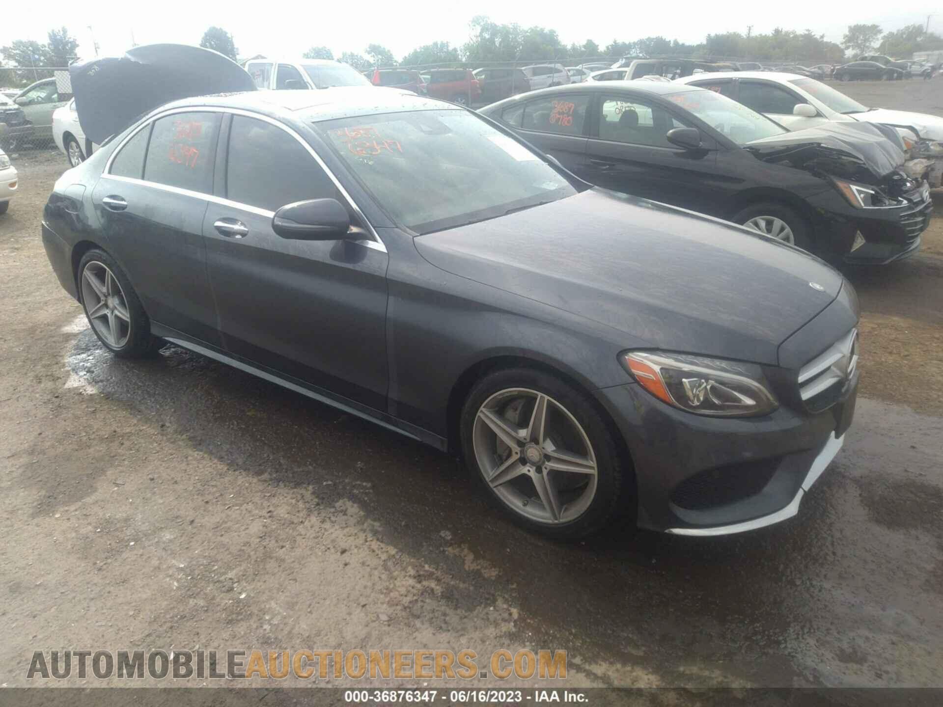 55SWF4KB3GU141265 MERCEDES-BENZ C-CLASS 2016