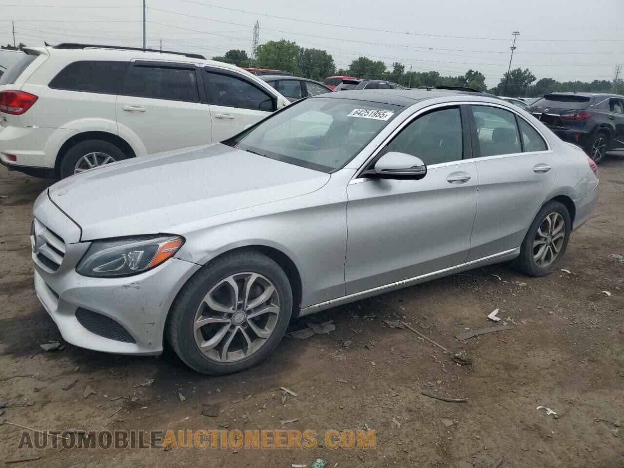 55SWF4KB3GU172581 MERCEDES-BENZ C-CLASS 2016