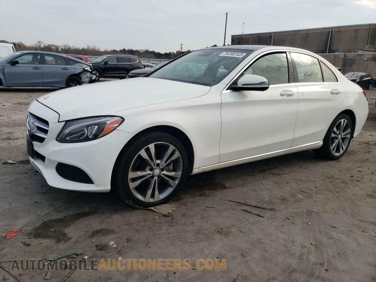 55SWF4KB3HU187650 MERCEDES-BENZ C-CLASS 2017