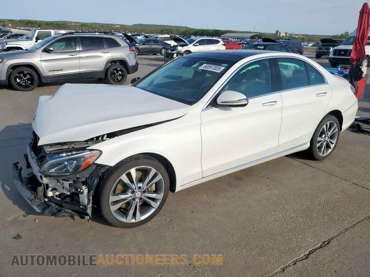 55SWF4KB3HU206584 MERCEDES-BENZ C-CLASS 2017