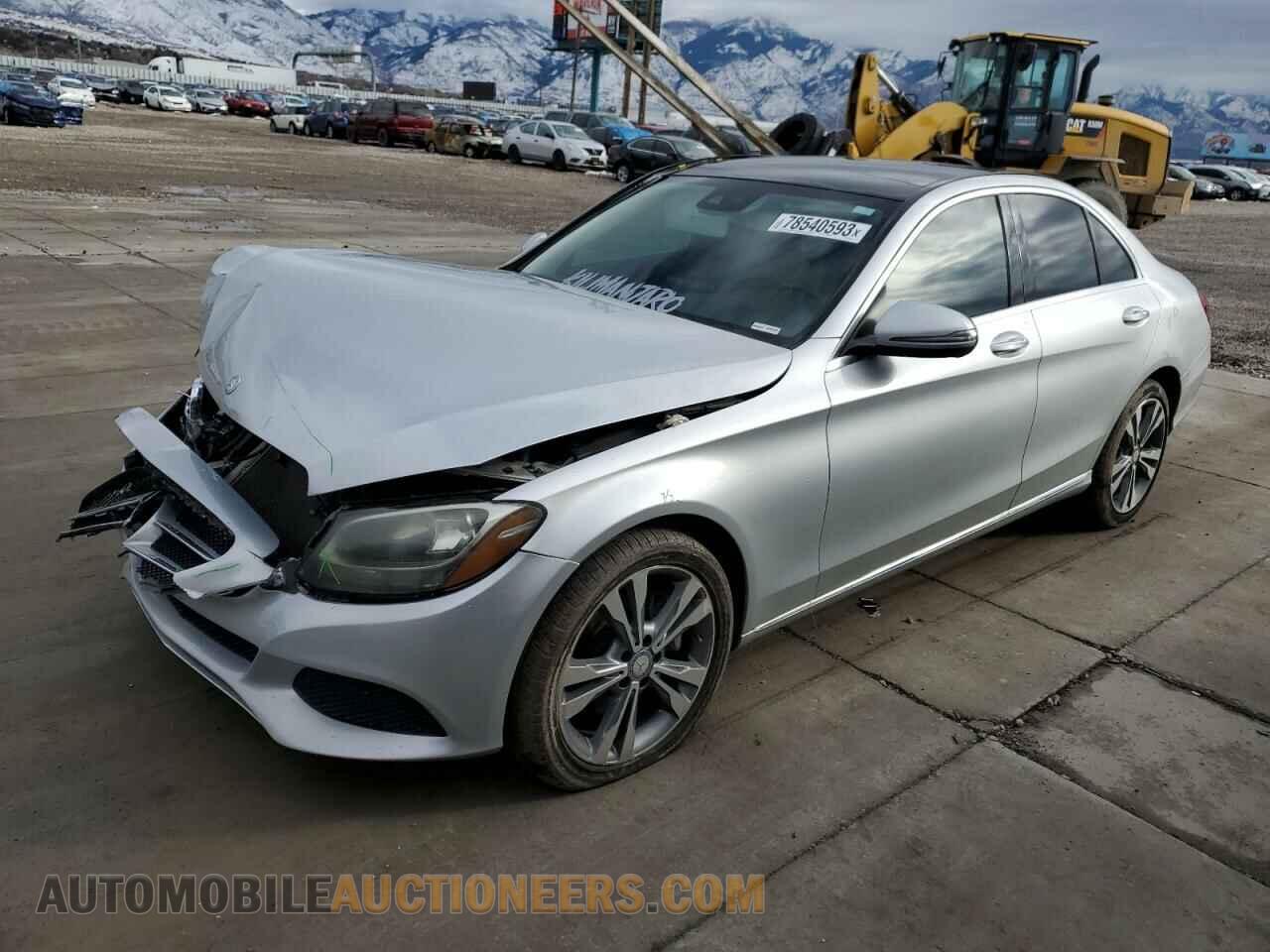 55SWF4KB3HU207007 MERCEDES-BENZ C-CLASS 2017