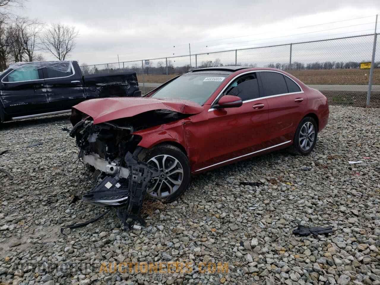 55SWF4KB3HU215768 MERCEDES-BENZ C-CLASS 2017