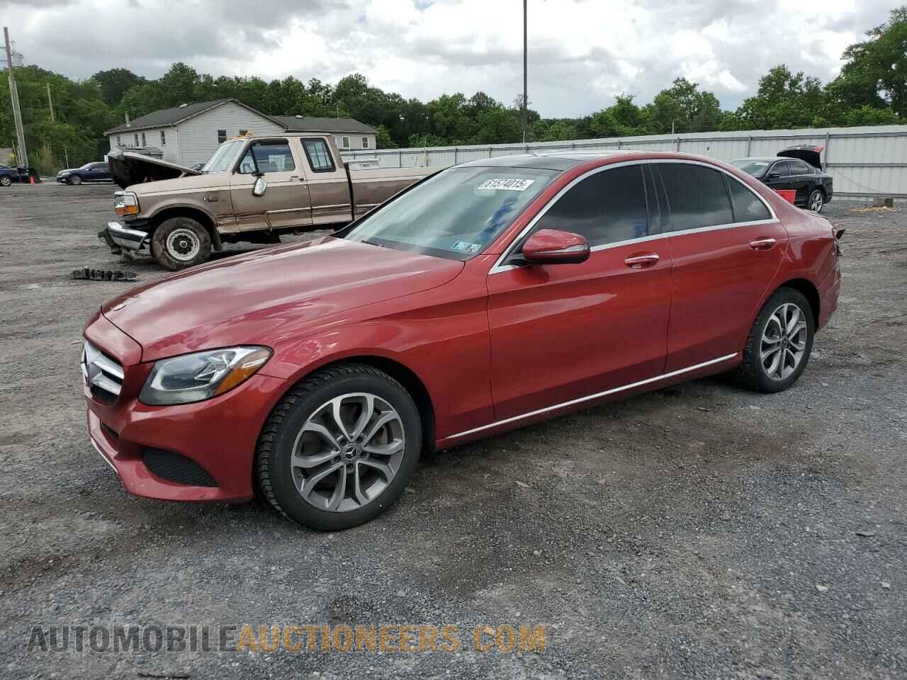 55SWF4KB3HU217567 MERCEDES-BENZ C-CLASS 2017