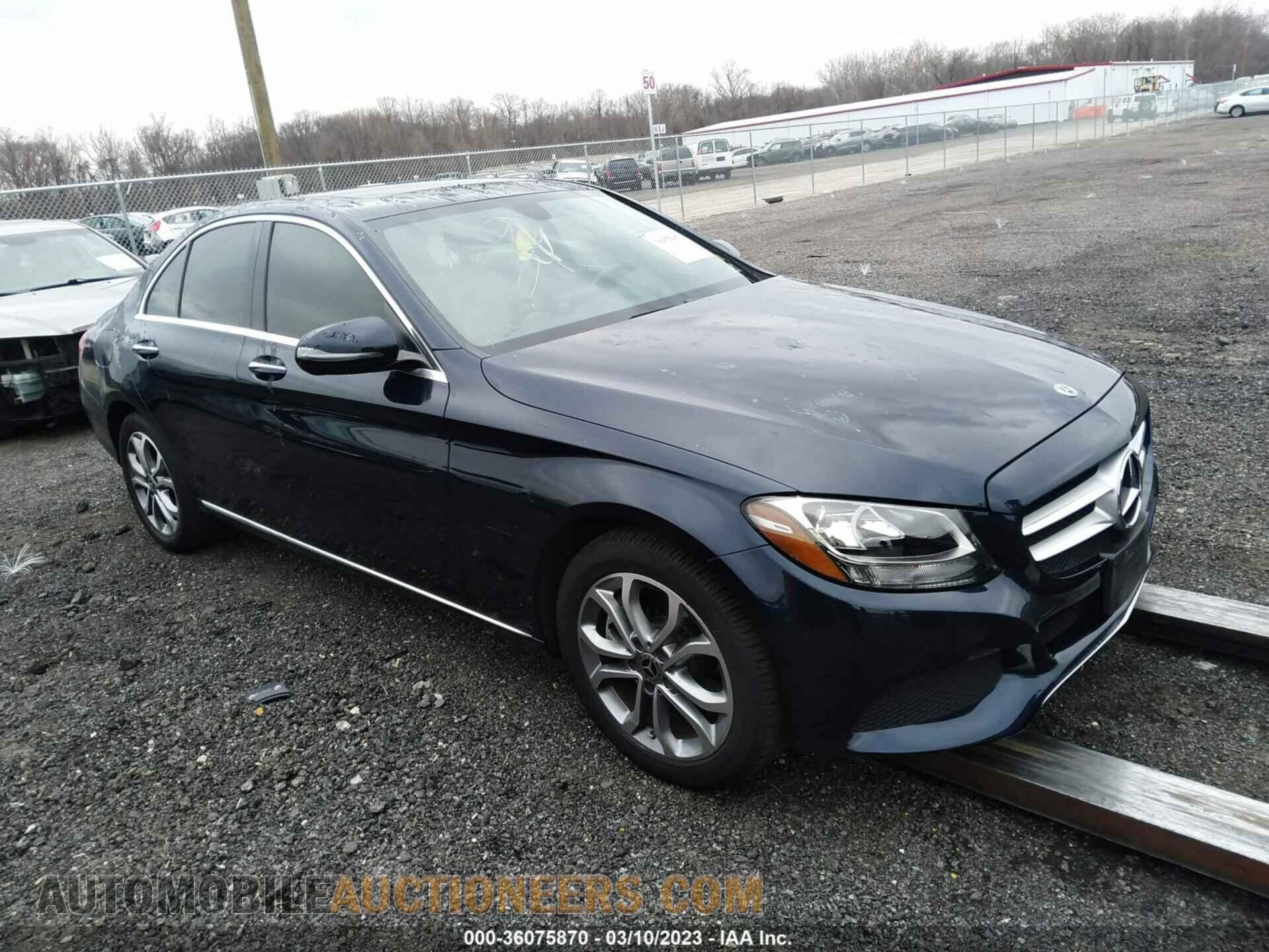 55SWF4KB3JU242524 MERCEDES-BENZ C-CLASS 2018