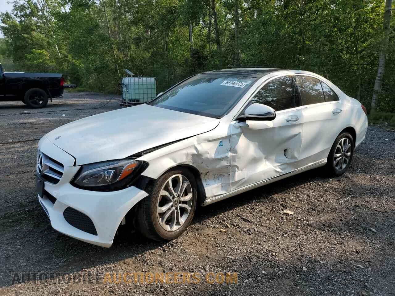 55SWF4KB3JU276432 MERCEDES-BENZ C-CLASS 2018