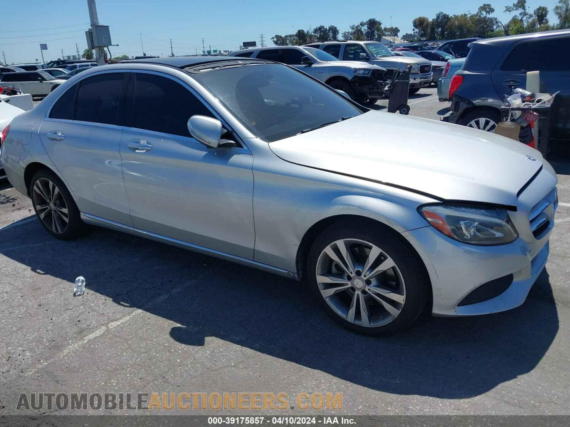55SWF4KB4FU000672 MERCEDES-BENZ C 300 2015