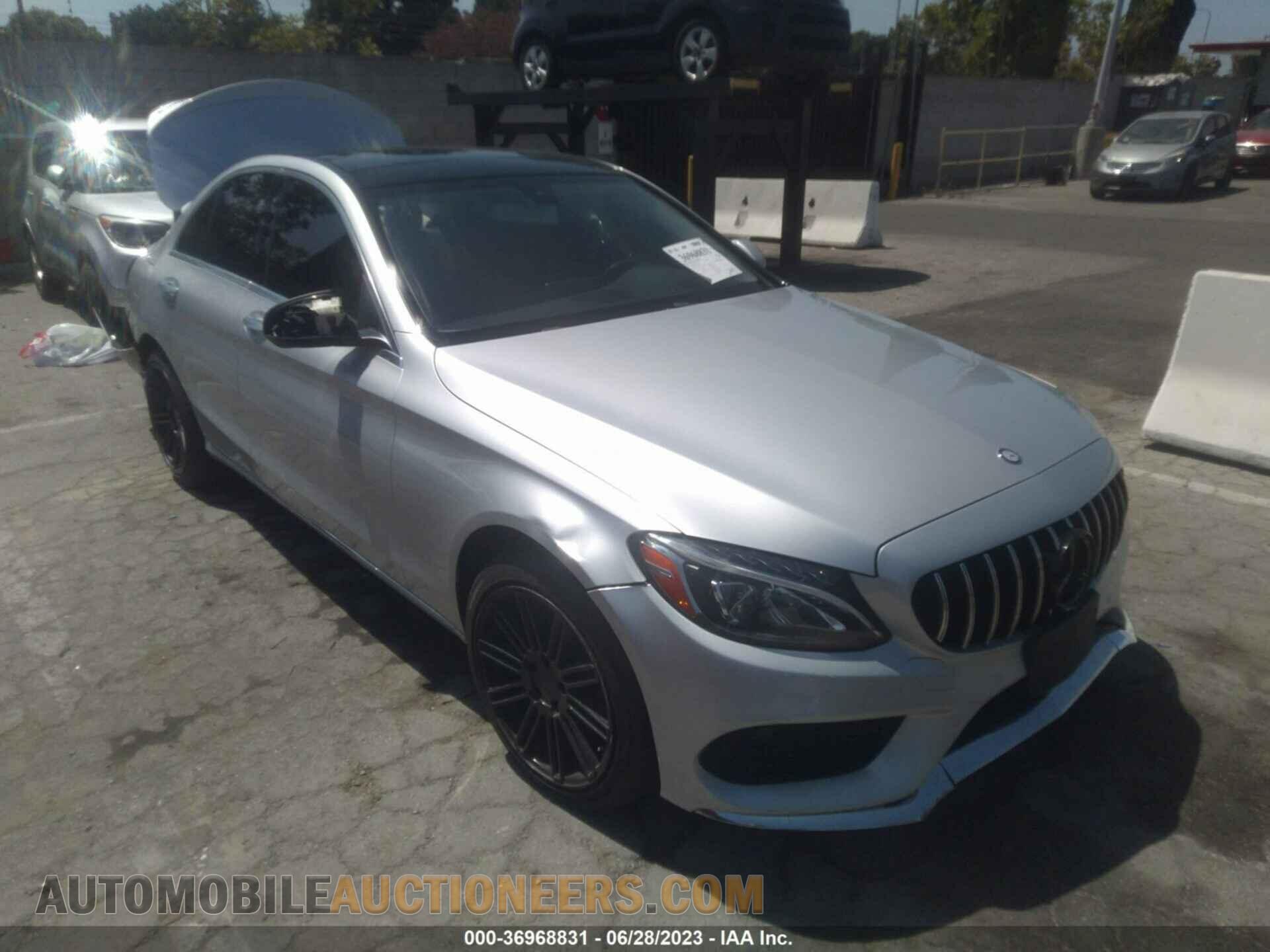 55SWF4KB4FU000705 MERCEDES-BENZ C-CLASS 2015
