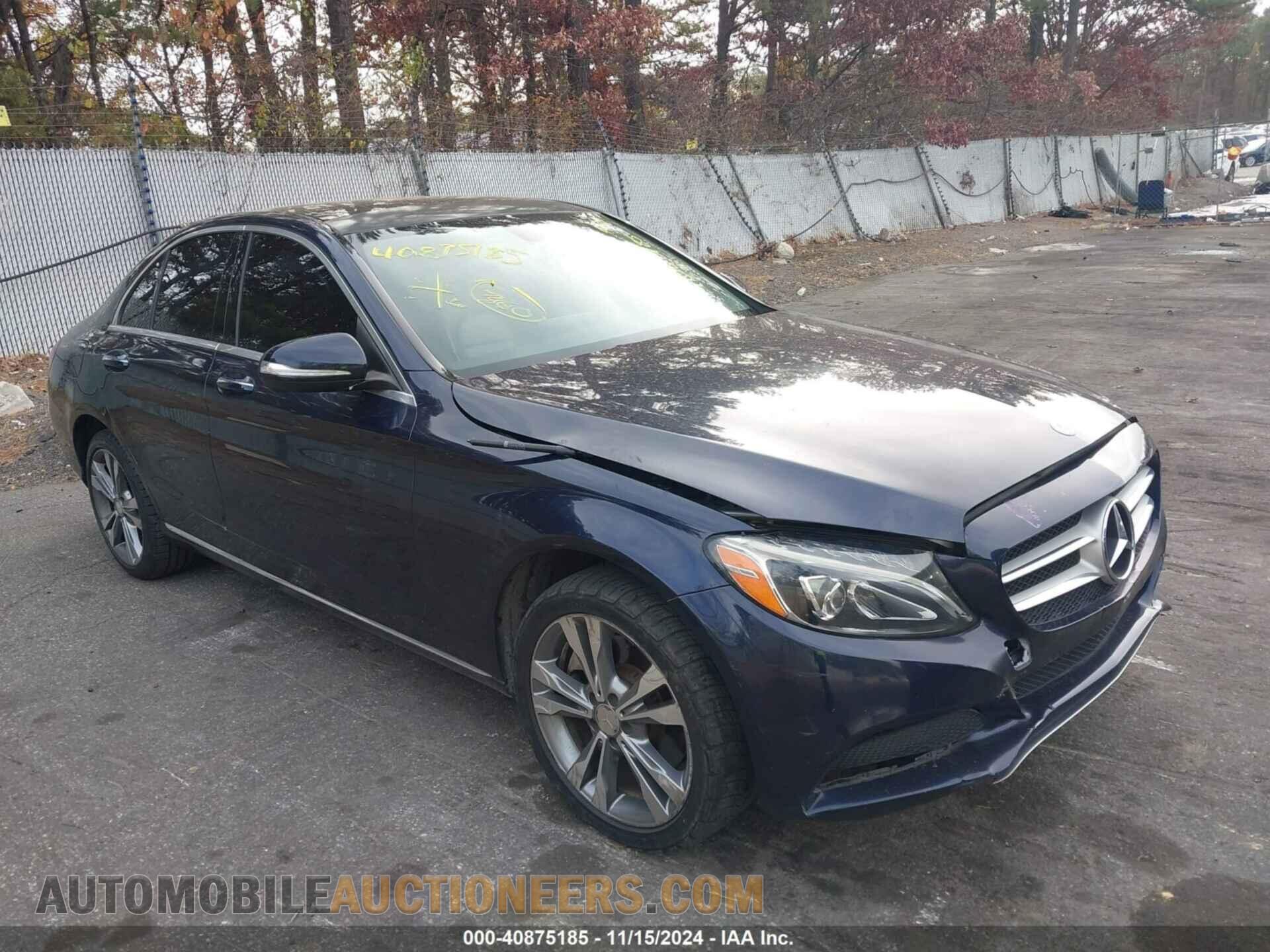 55SWF4KB4FU001644 MERCEDES-BENZ C 300 2015