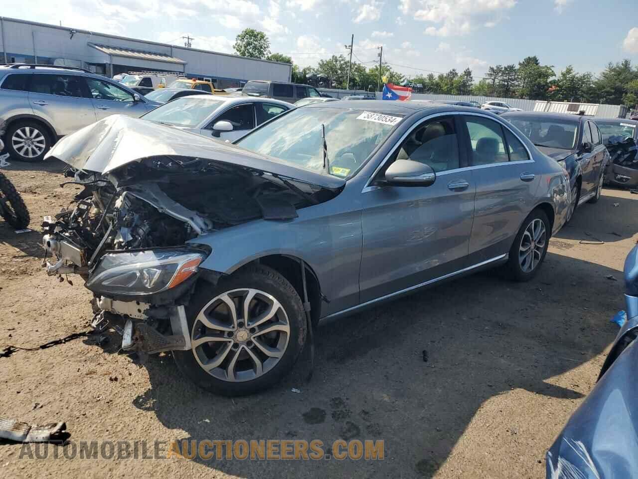 55SWF4KB4FU004611 MERCEDES-BENZ C-CLASS 2015