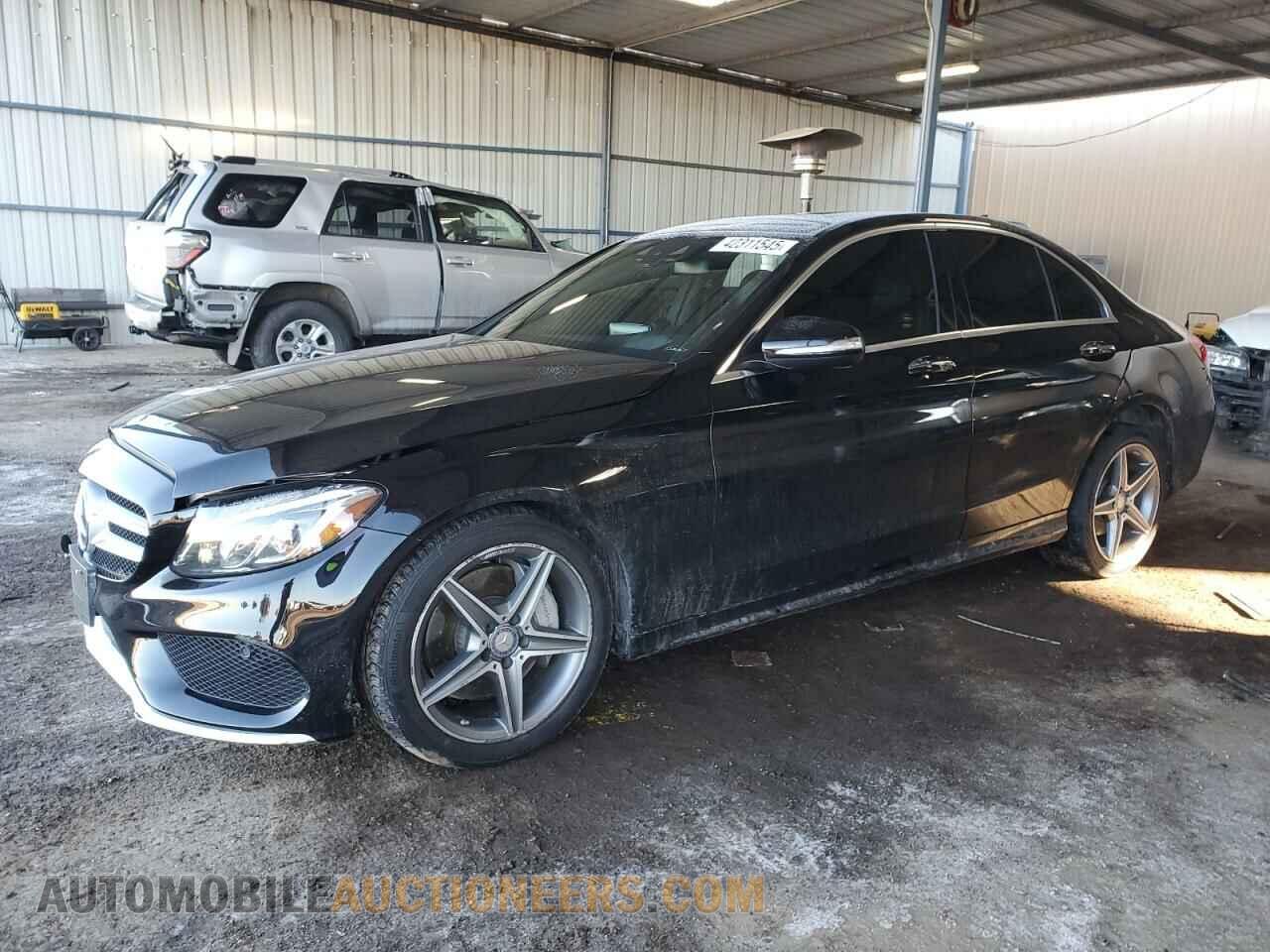 55SWF4KB4FU005340 MERCEDES-BENZ C-CLASS 2015