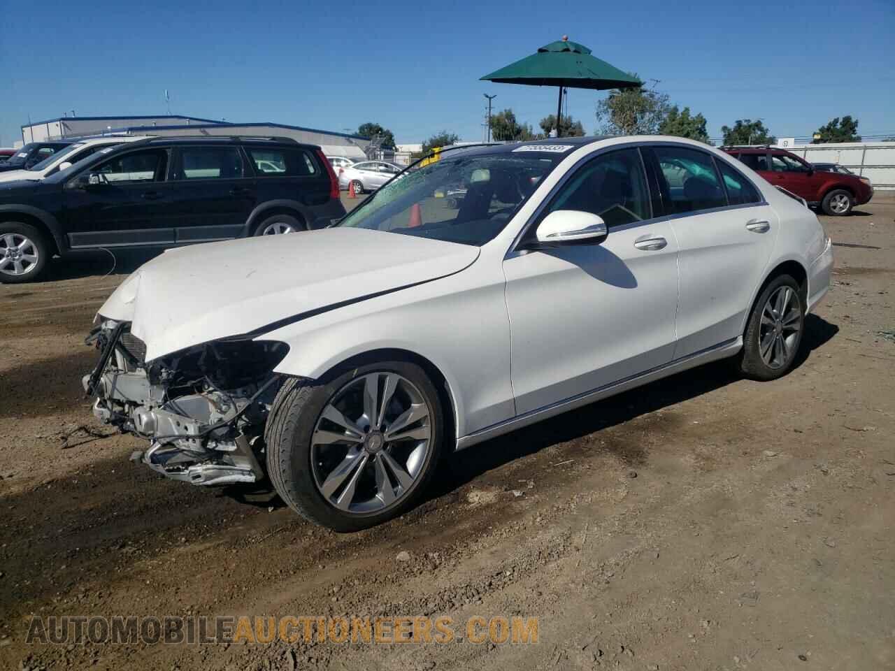 55SWF4KB4FU006701 MERCEDES-BENZ C-CLASS 2015