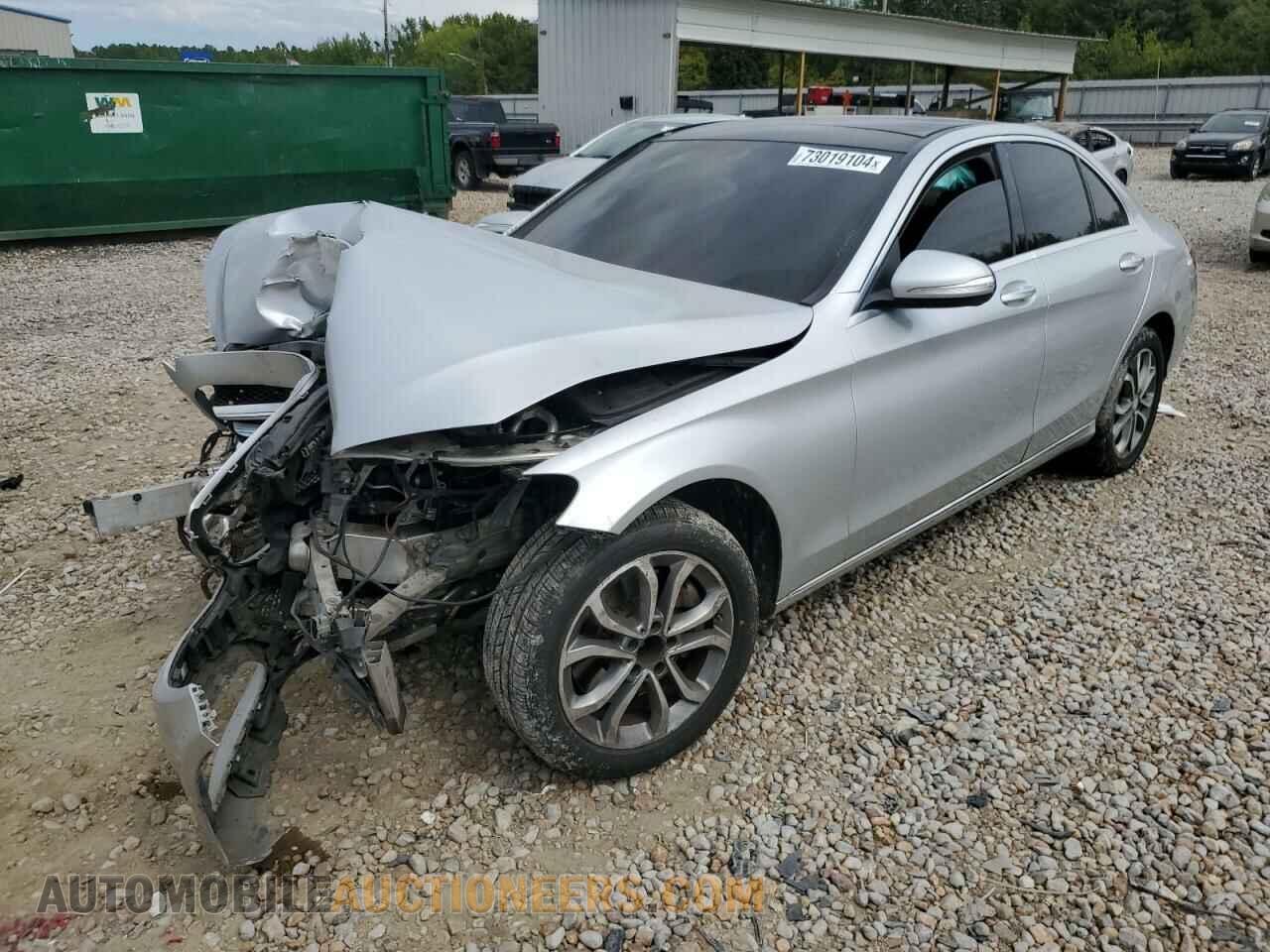 55SWF4KB4FU010179 MERCEDES-BENZ C-CLASS 2015