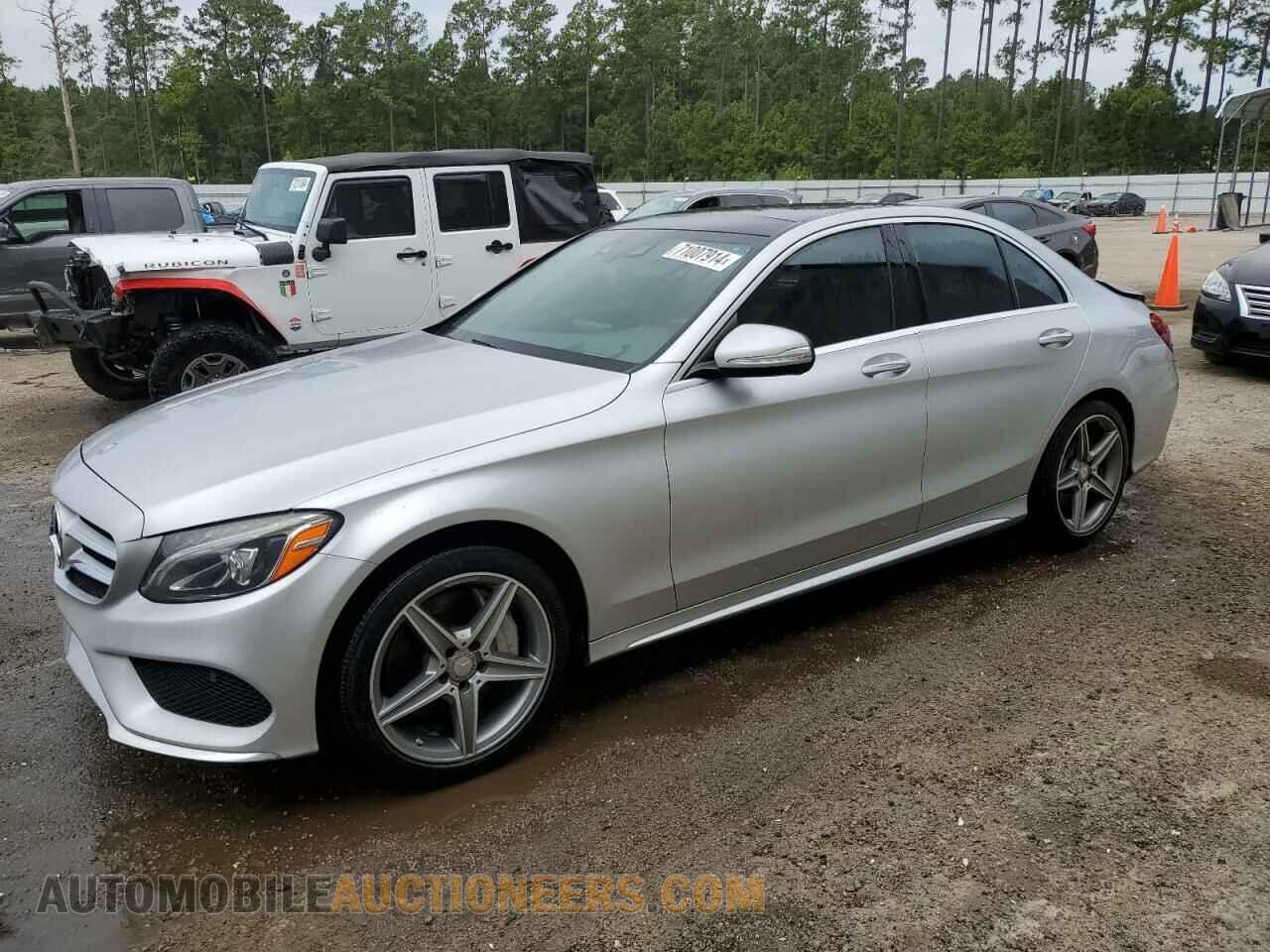 55SWF4KB4FU010568 MERCEDES-BENZ C-CLASS 2015