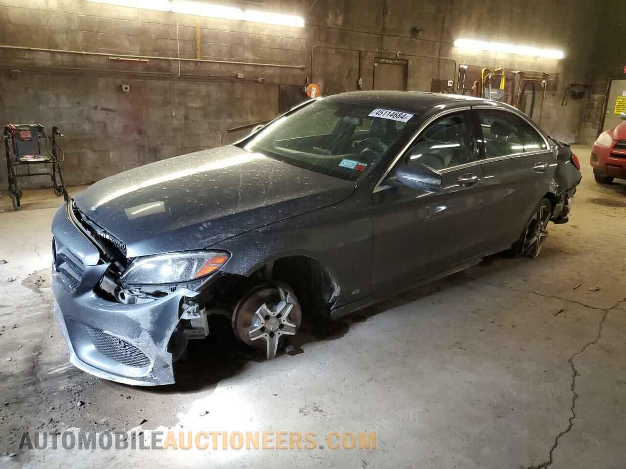 55SWF4KB4FU011252 MERCEDES-BENZ C-CLASS 2015