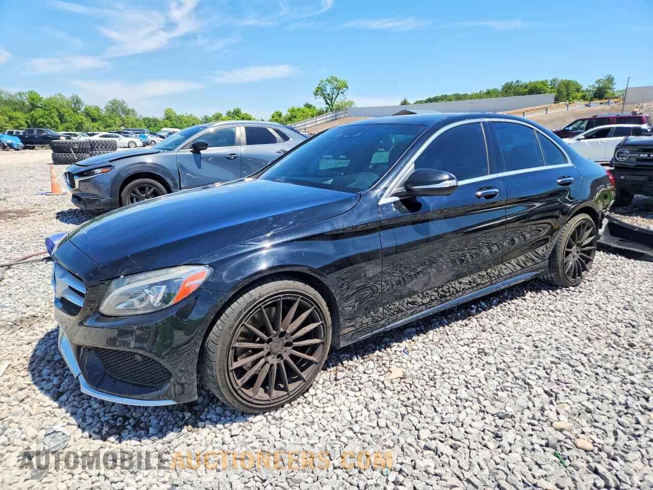 55SWF4KB4FU013129 MERCEDES-BENZ C-CLASS 2015