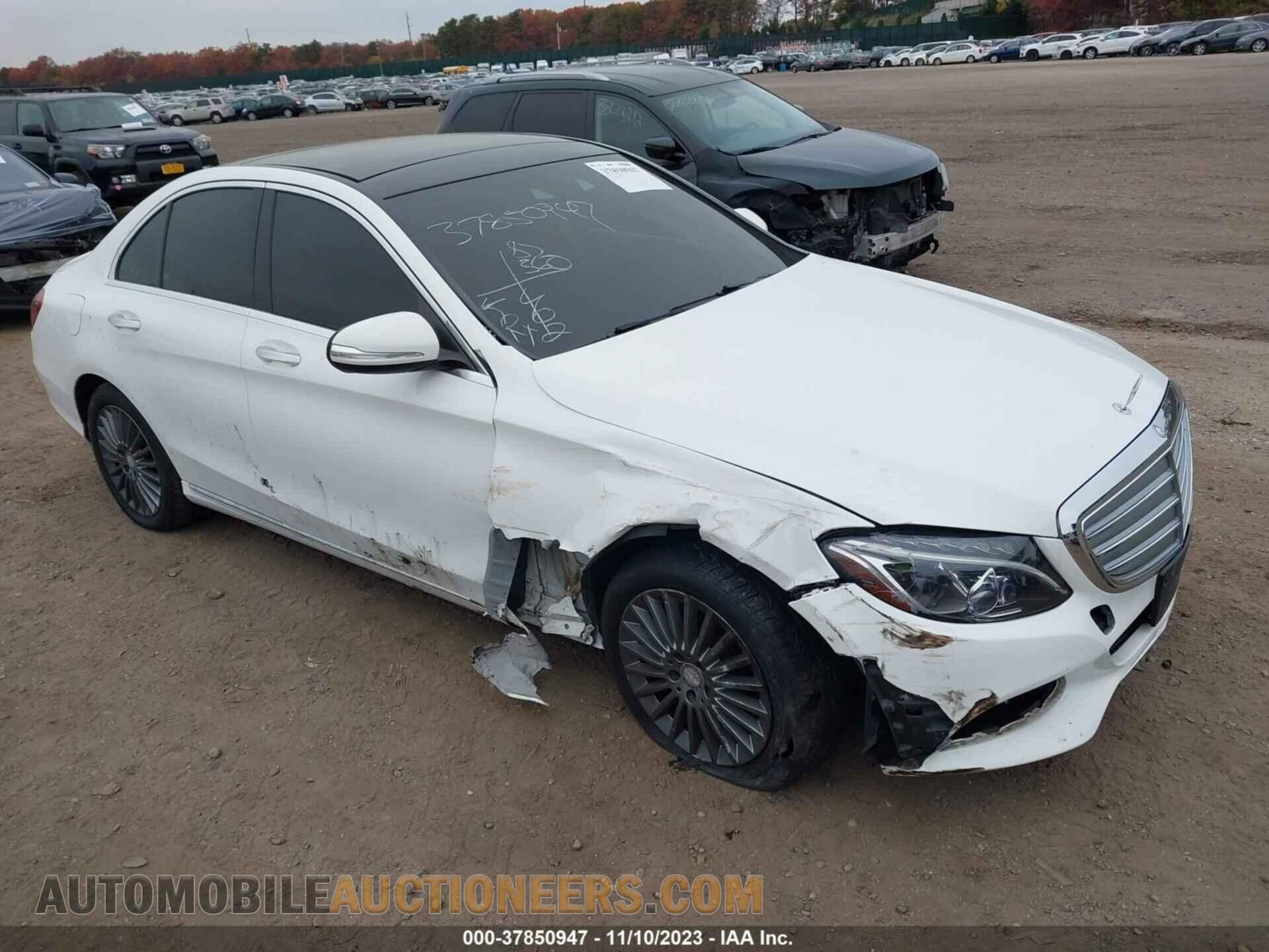 55SWF4KB4FU013289 MERCEDES-BENZ C-CLASS 2015