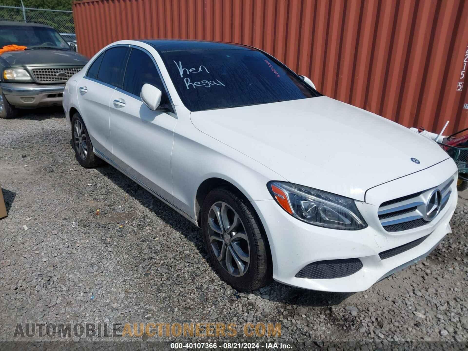 55SWF4KB4FU014717 MERCEDES-BENZ C 300 2015