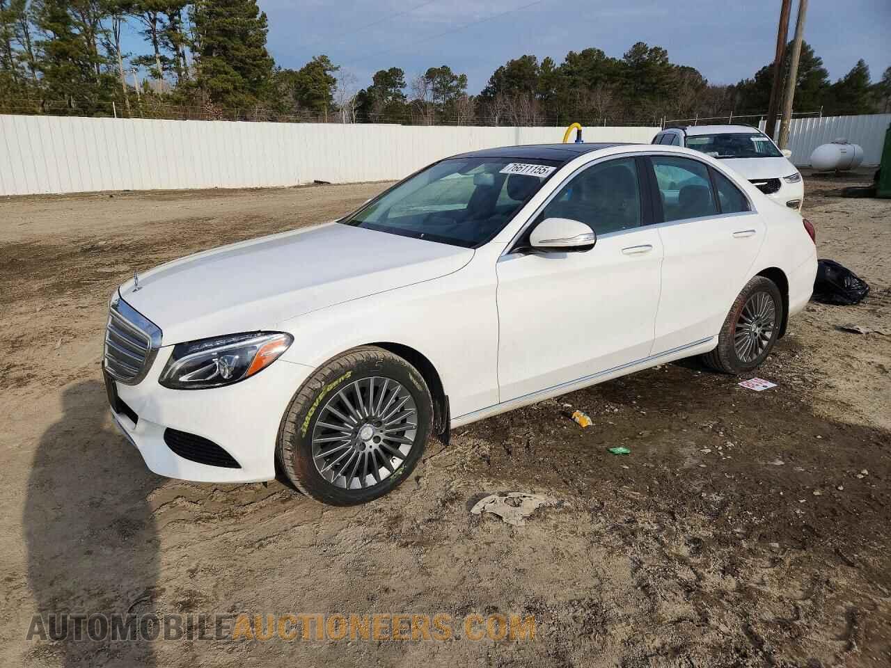 55SWF4KB4FU016015 MERCEDES-BENZ C-CLASS 2015