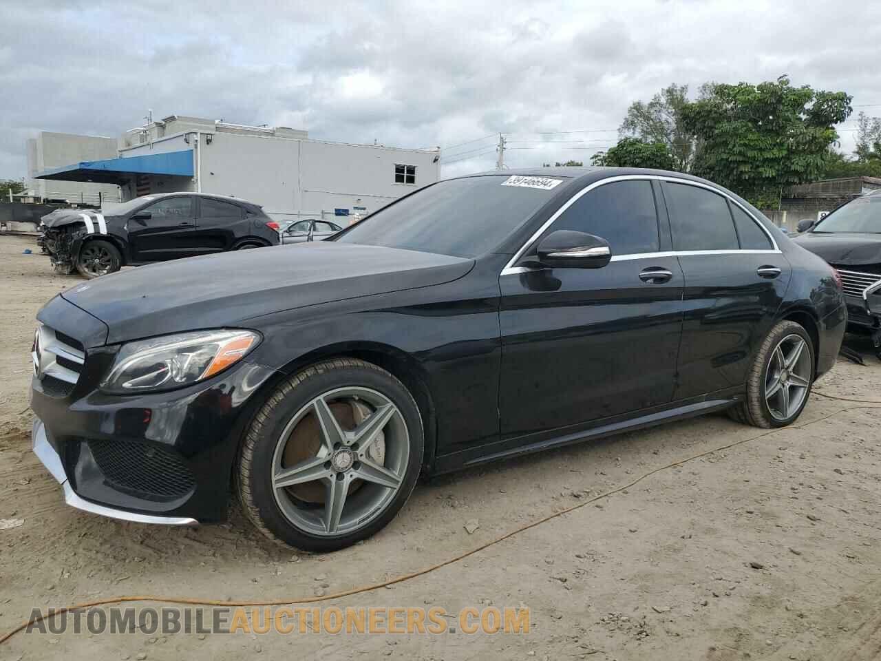 55SWF4KB4FU016175 MERCEDES-BENZ C-CLASS 2015