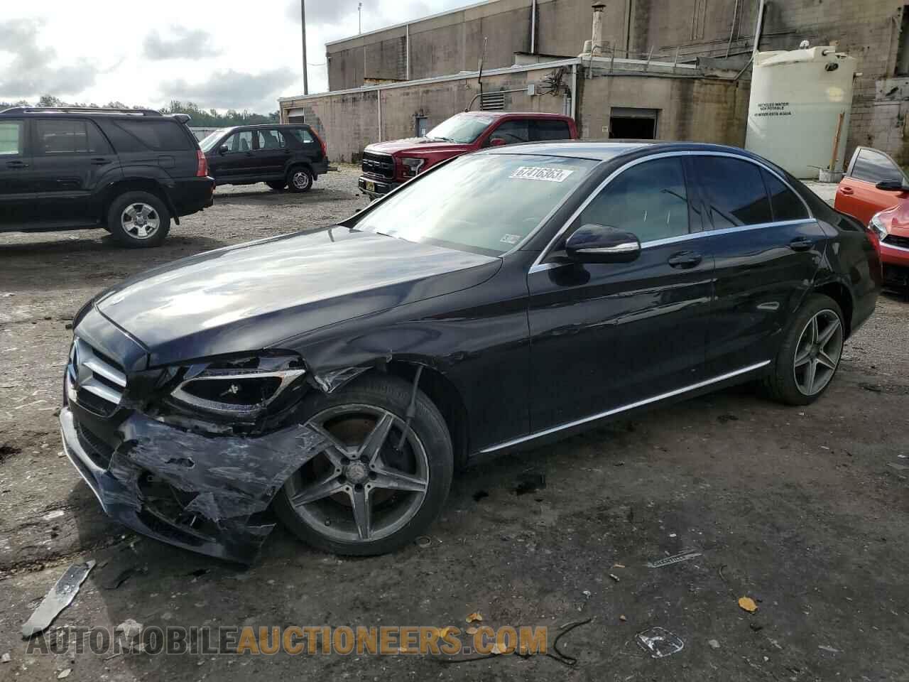 55SWF4KB4FU016385 MERCEDES-BENZ C-CLASS 2015