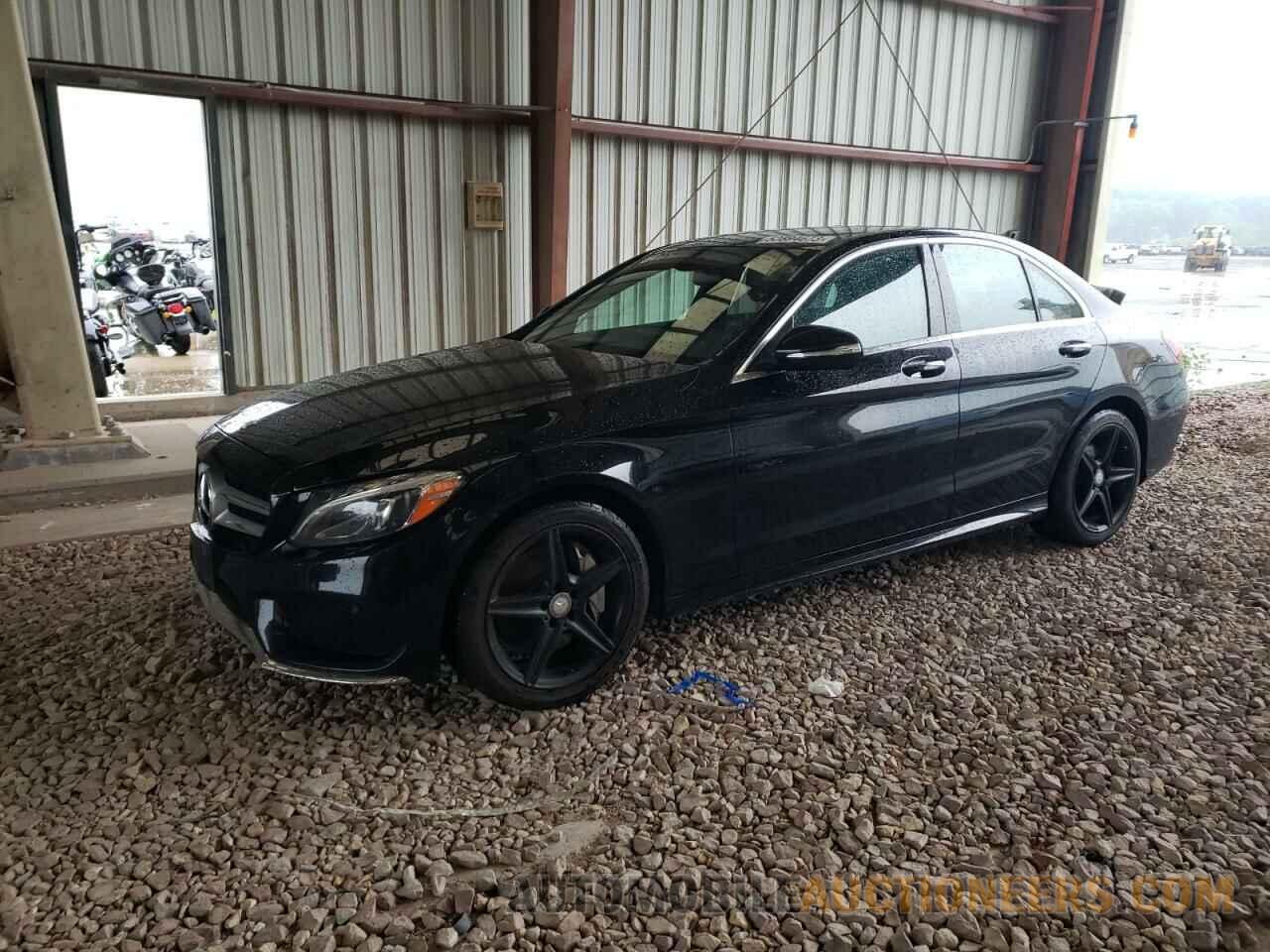 55SWF4KB4FU017049 MERCEDES-BENZ C-CLASS 2015