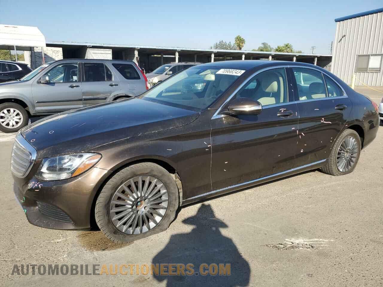 55SWF4KB4FU017052 MERCEDES-BENZ C-CLASS 2015