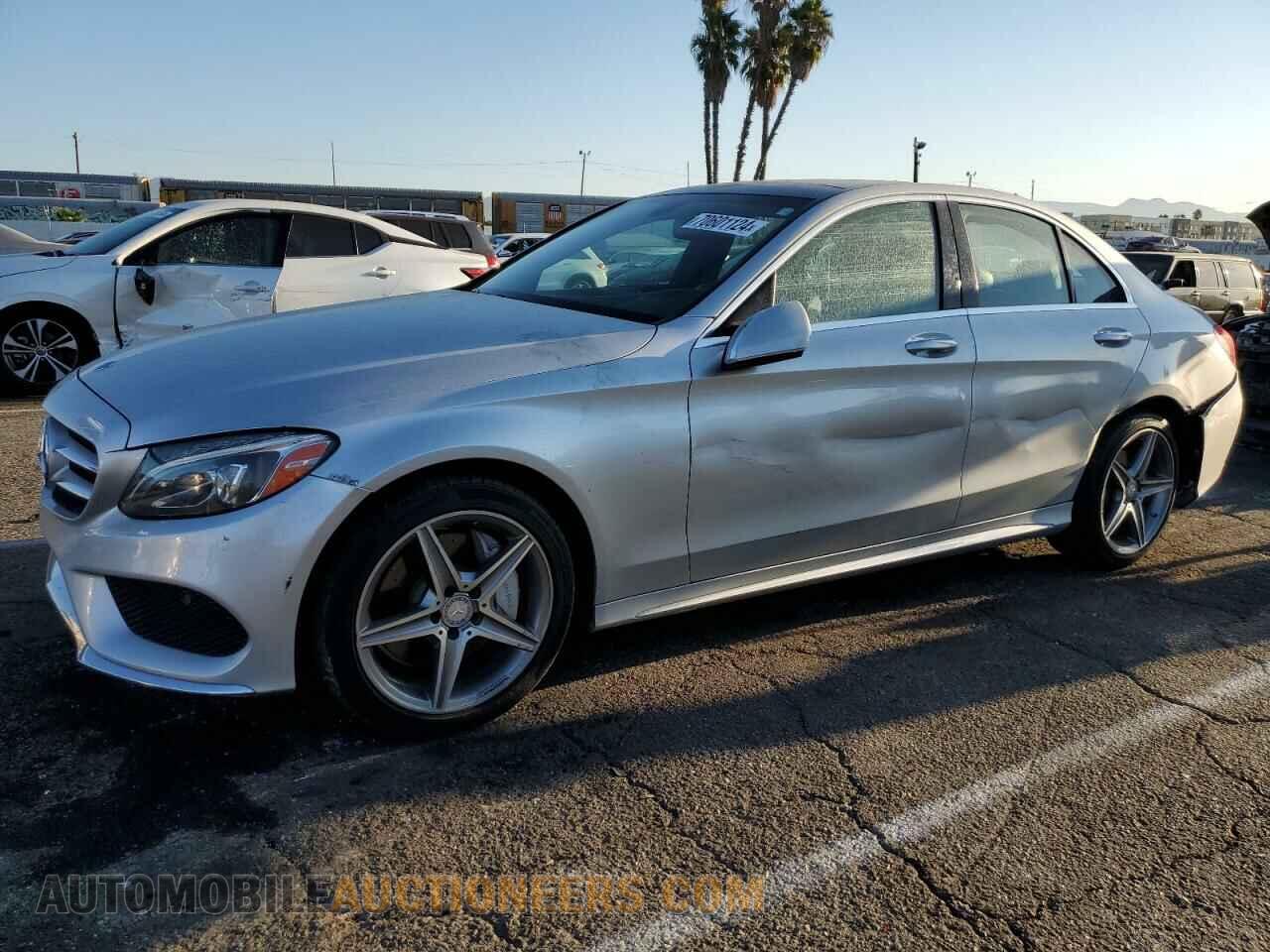 55SWF4KB4FU017259 MERCEDES-BENZ C-CLASS 2015