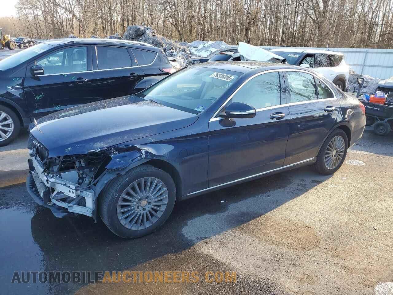 55SWF4KB4FU017357 MERCEDES-BENZ C-CLASS 2015