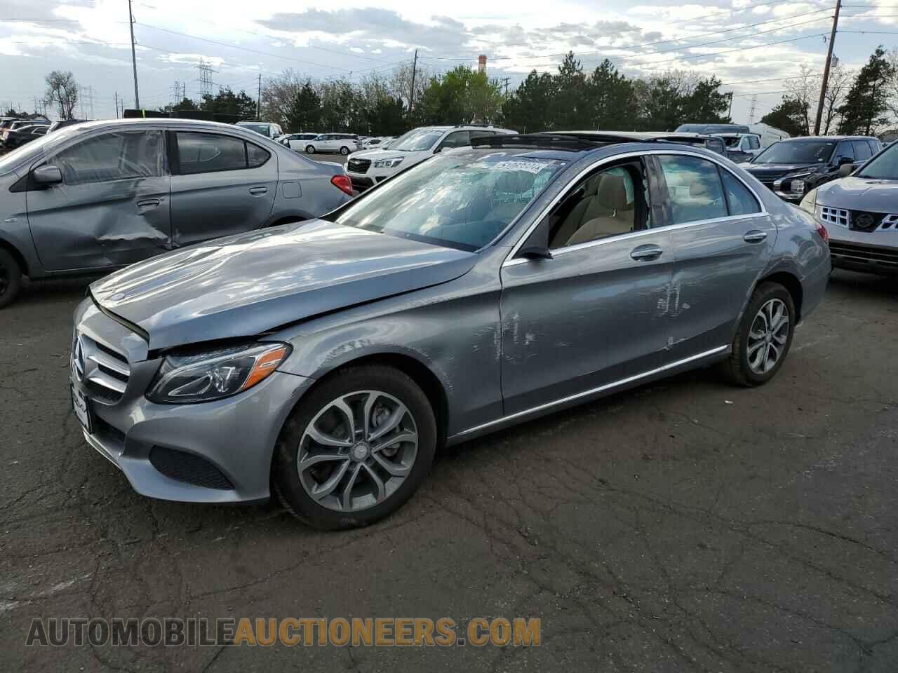 55SWF4KB4FU018685 MERCEDES-BENZ C-CLASS 2015