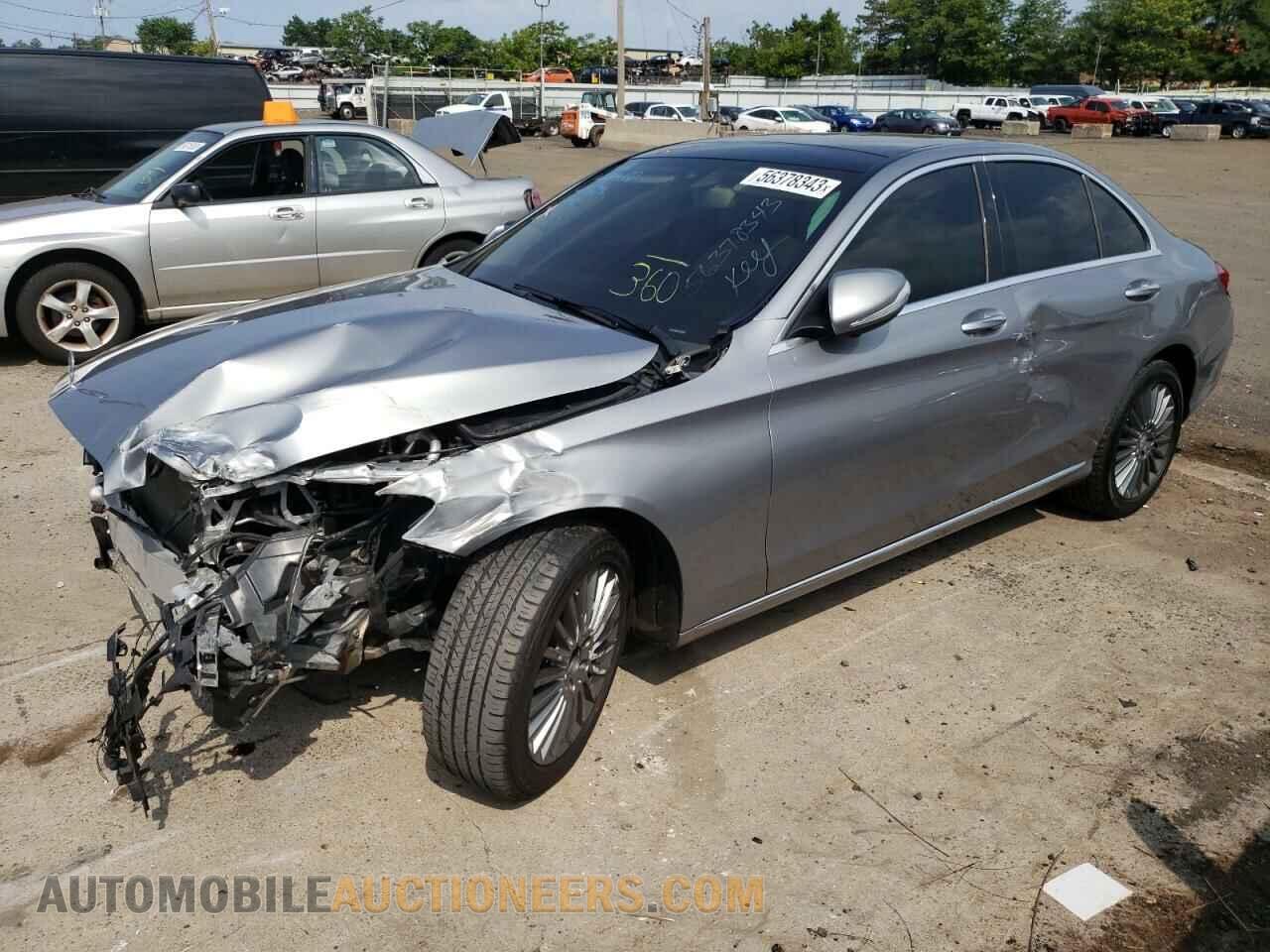 55SWF4KB4FU018847 MERCEDES-BENZ C-CLASS 2015