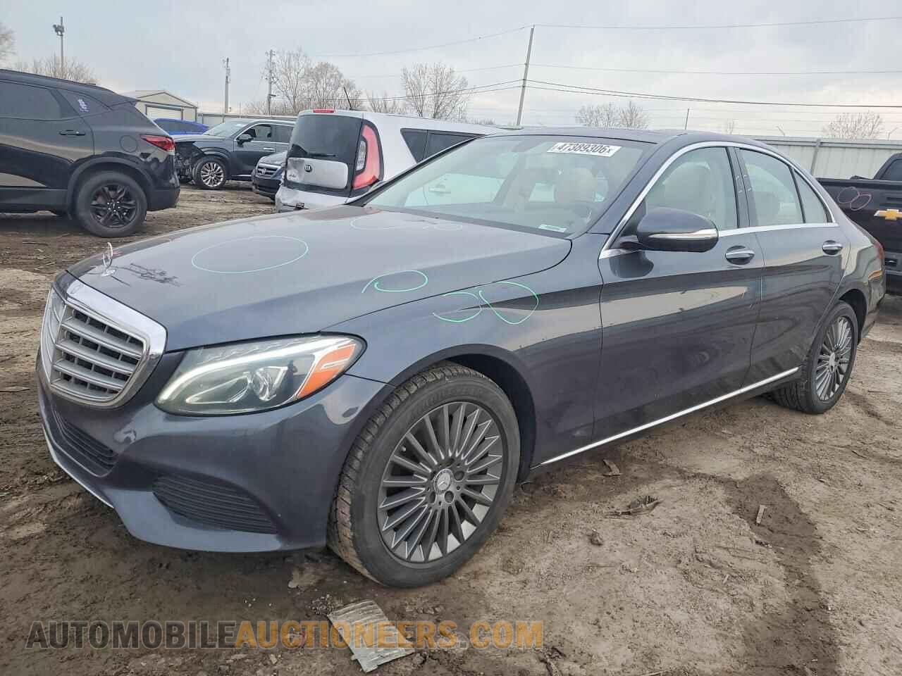 55SWF4KB4FU019352 MERCEDES-BENZ C-CLASS 2015