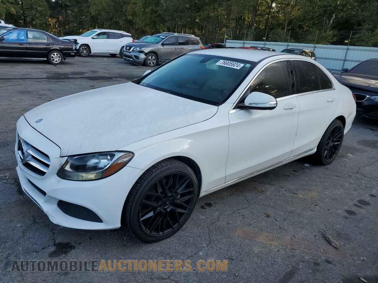 55SWF4KB4FU020467 MERCEDES-BENZ C-CLASS 2015