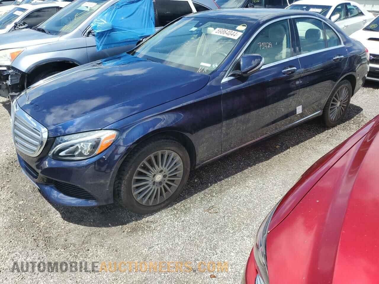 55SWF4KB4FU021912 MERCEDES-BENZ C-CLASS 2015