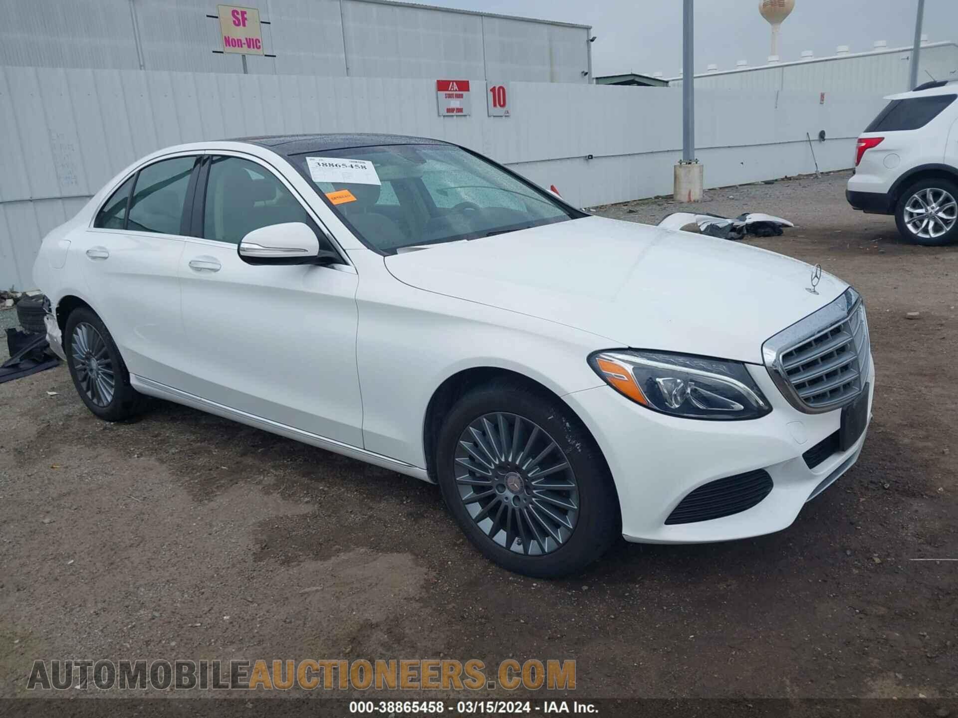 55SWF4KB4FU022347 MERCEDES-BENZ C 300 2015