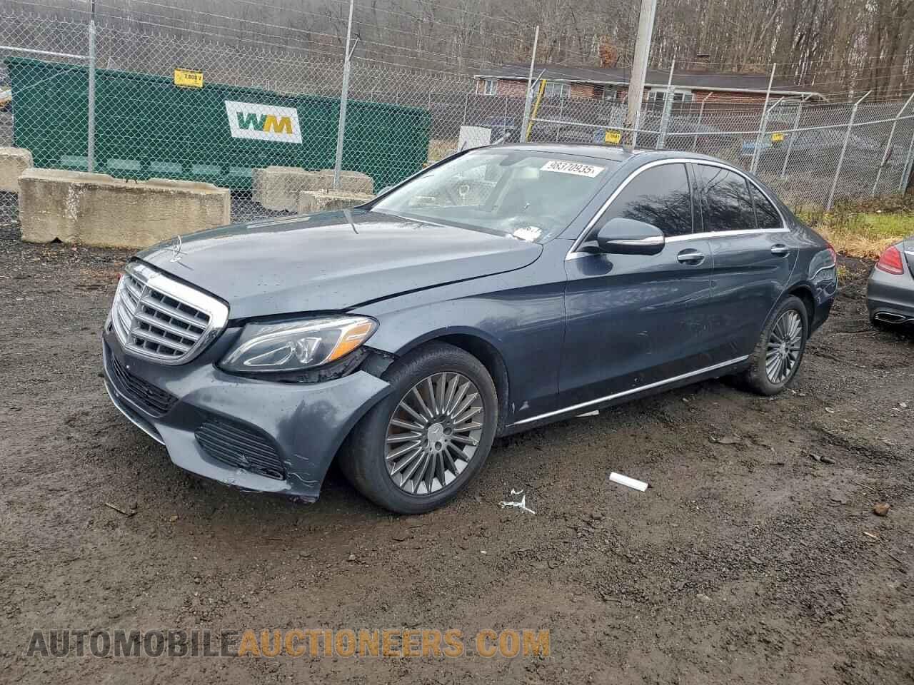 55SWF4KB4FU023983 MERCEDES-BENZ C-CLASS 2015