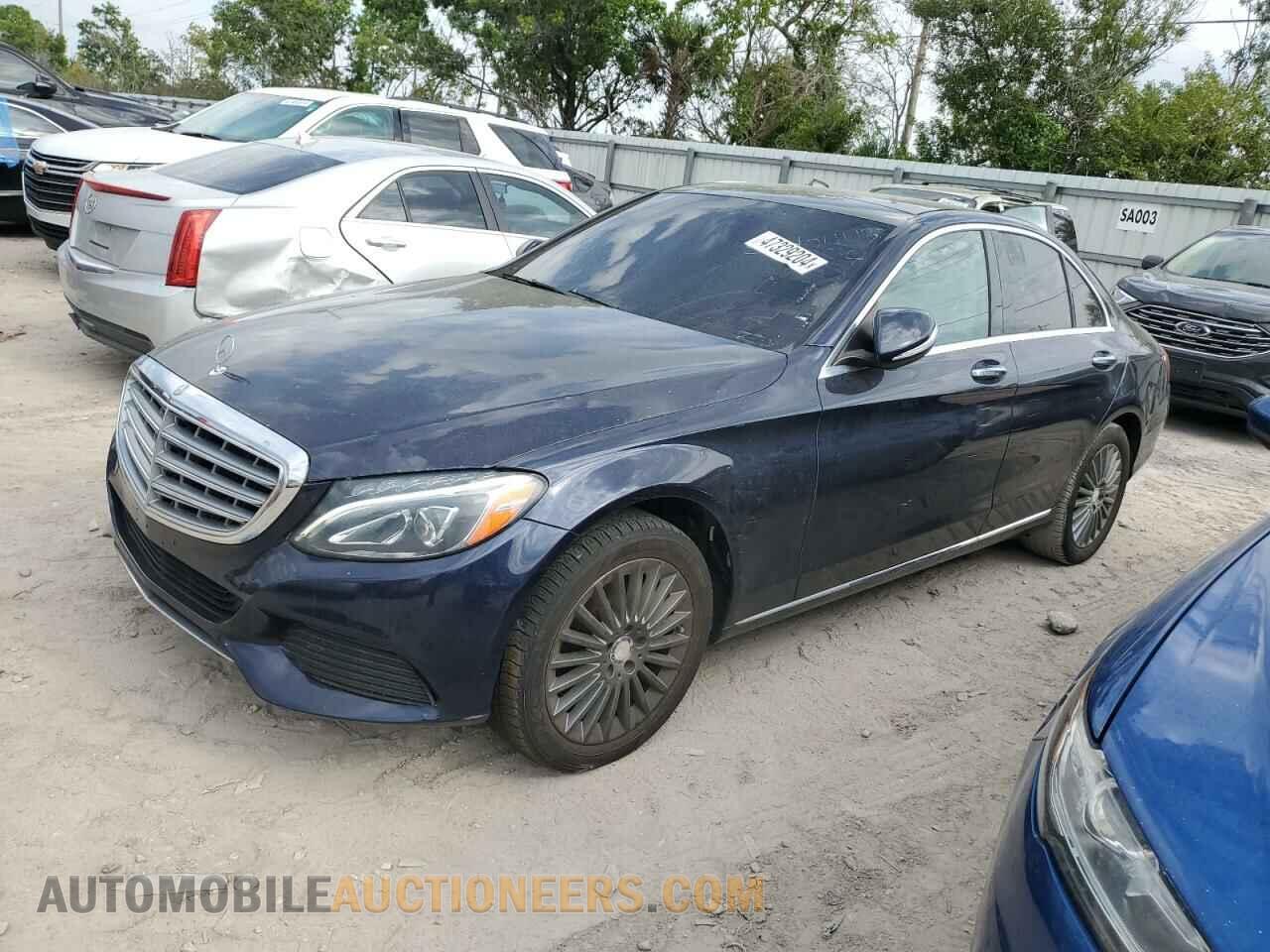 55SWF4KB4FU024437 MERCEDES-BENZ C-CLASS 2015