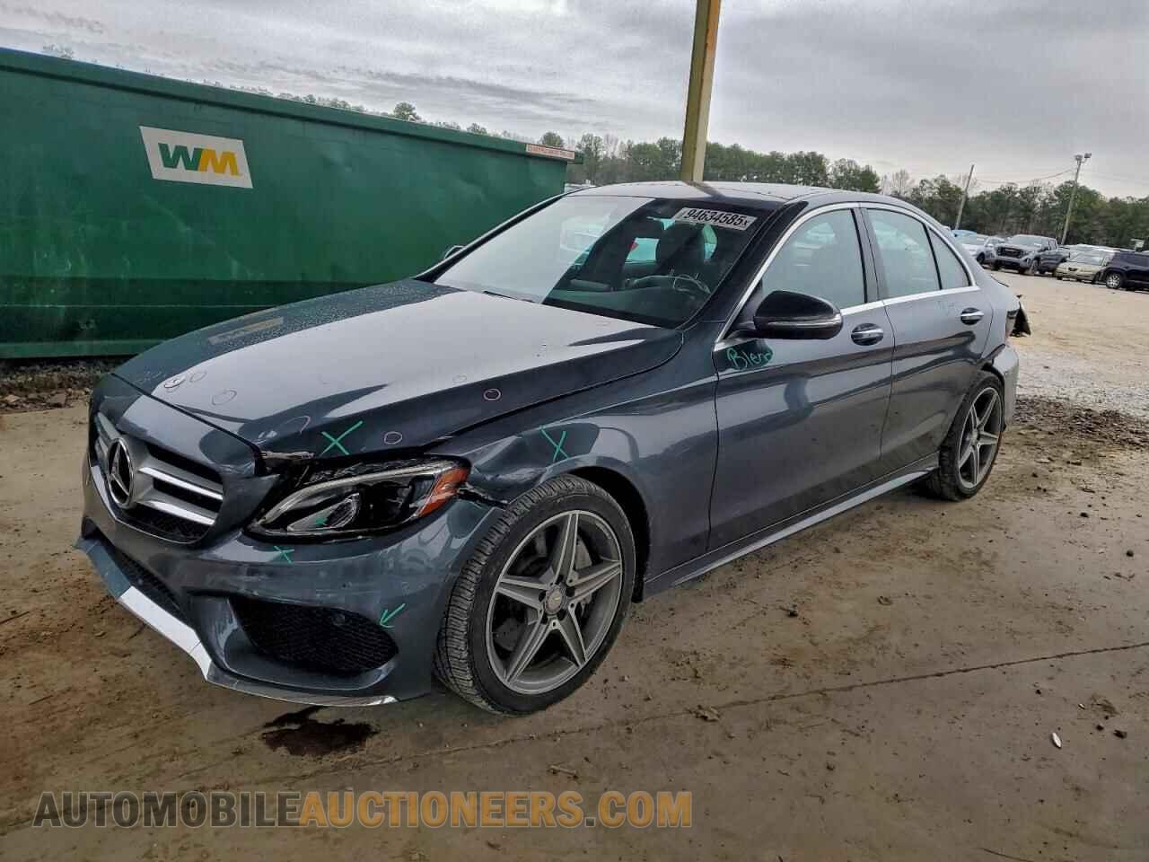 55SWF4KB4FU027144 MERCEDES-BENZ C-CLASS 2015