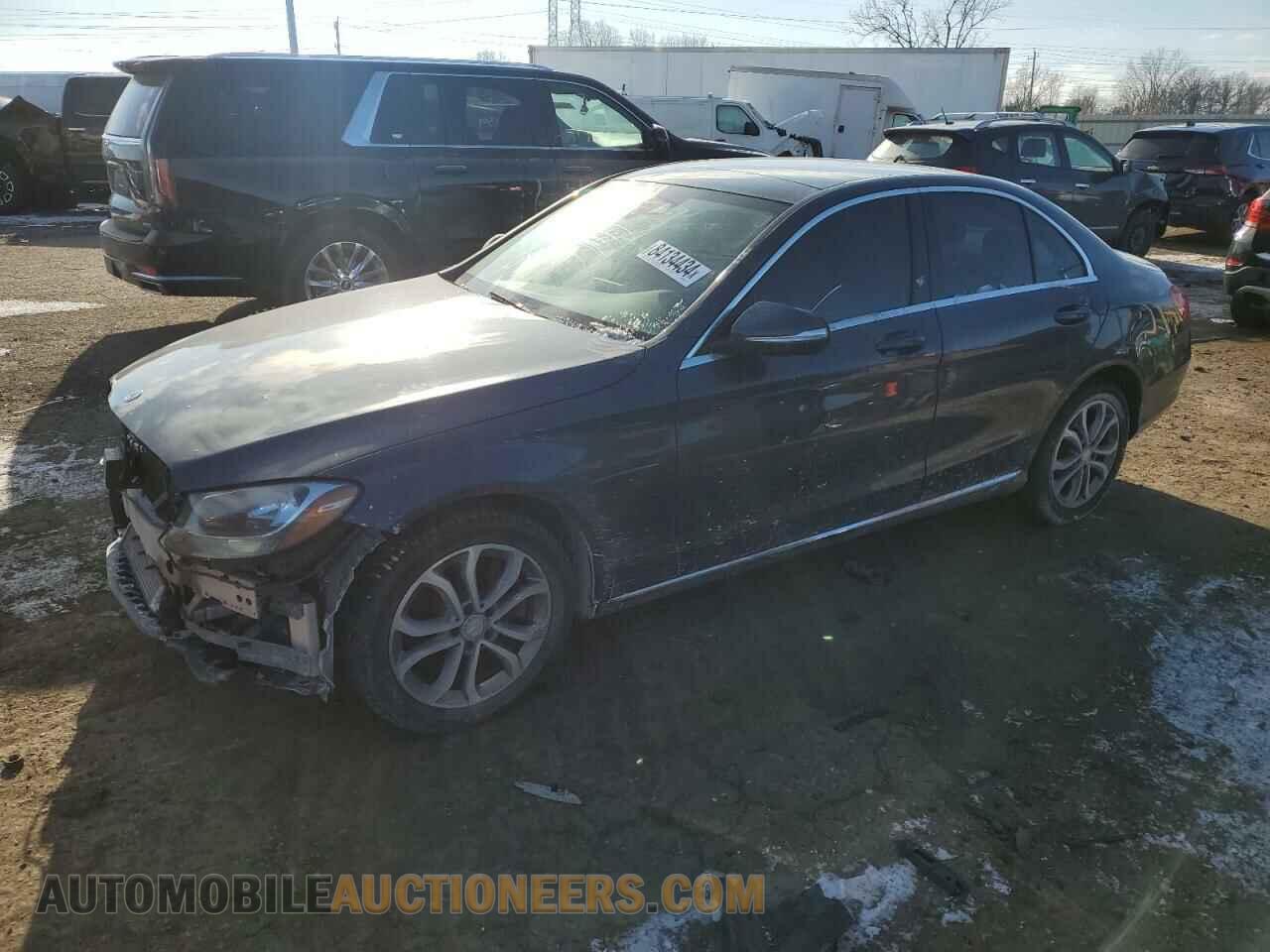 55SWF4KB4FU028147 MERCEDES-BENZ C-CLASS 2015