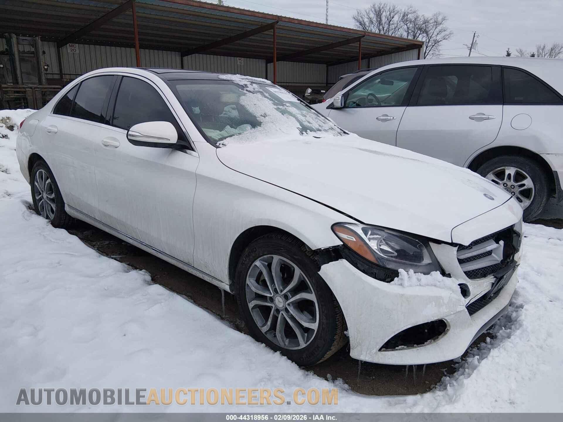 55SWF4KB4FU030786 MERCEDES-BENZ C-CLASS 2015